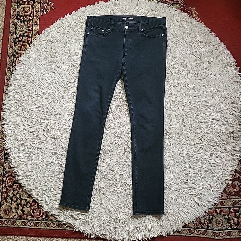 Womens BLK DNM Jeans Size 32 x 32 Streetwear Fall School College Indie Rocker ✨️